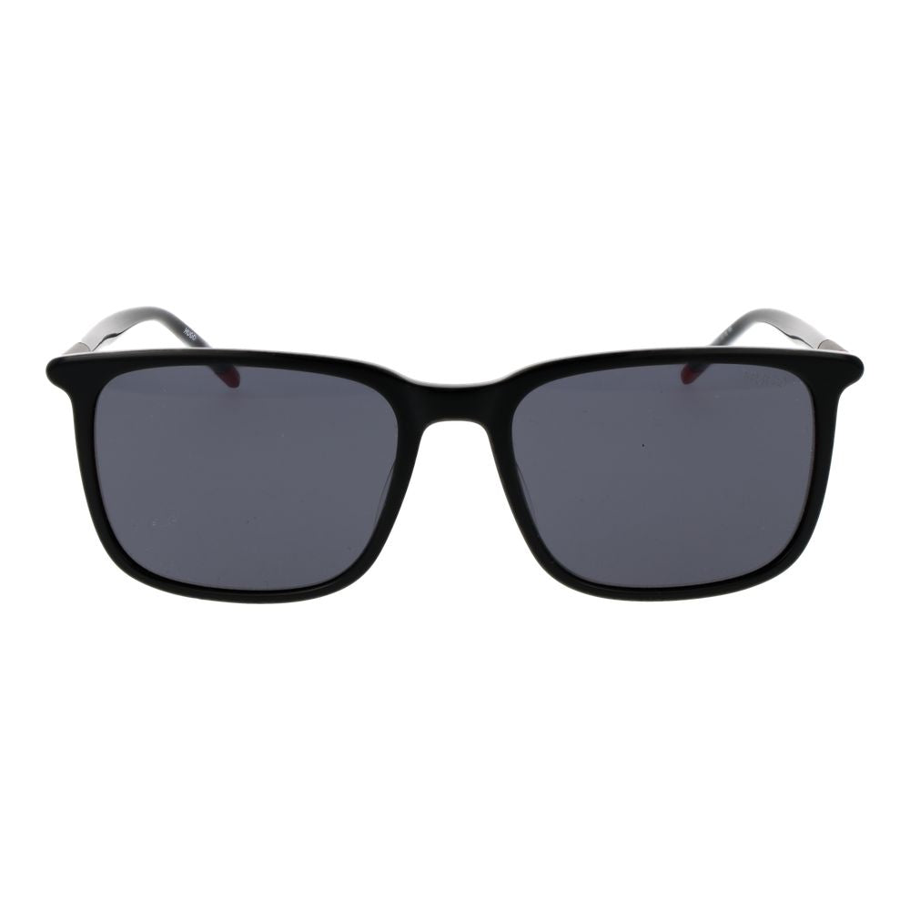 Hugo Boss svarte solbriller i acetat