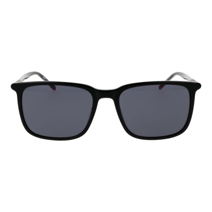 Hugo Boss svarte solbriller i acetat