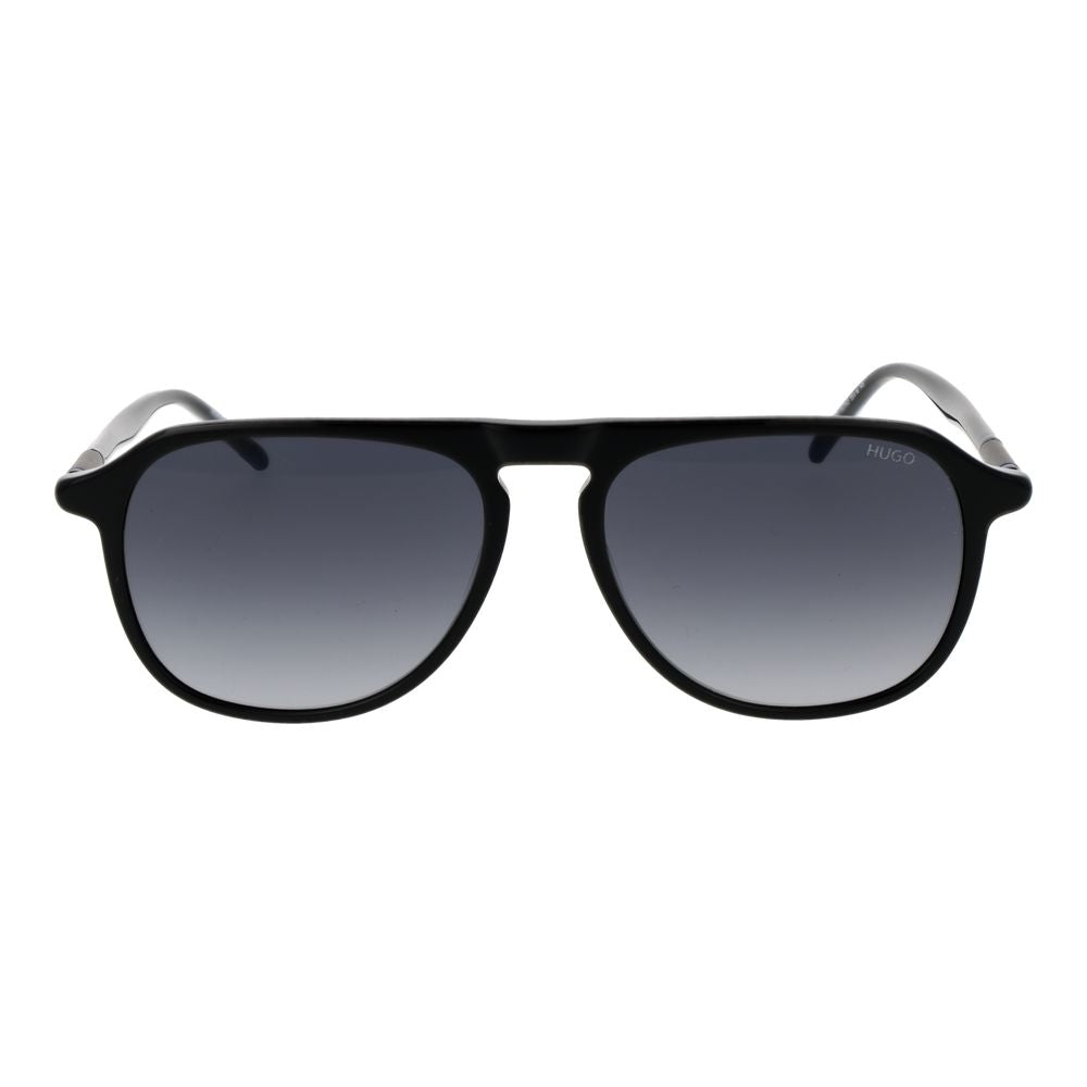 Hugo Boss solbriller i sort acetat