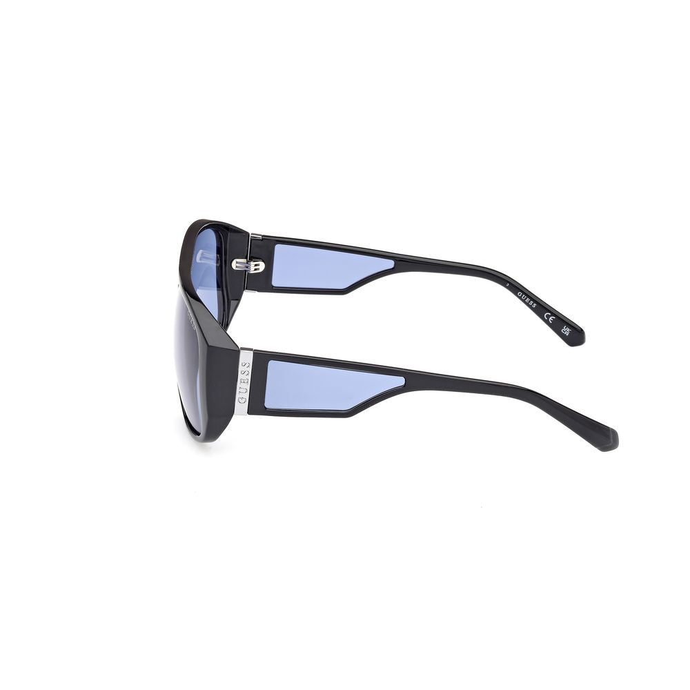 Gafas de sol de resina negra Guess