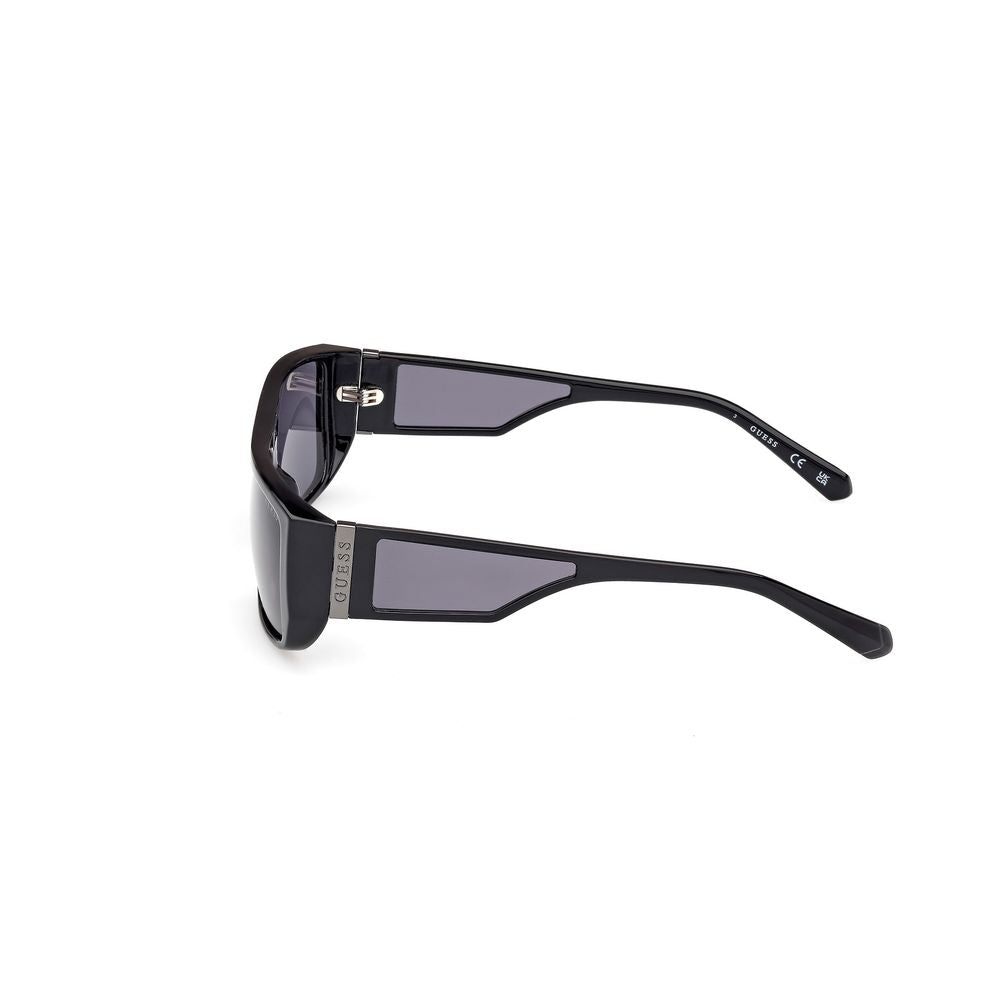 Gafas de sol de resina negra Guess