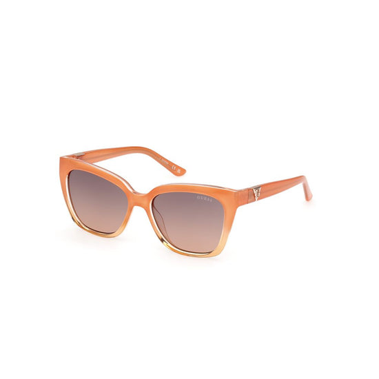 Guess Orange Resin Sunglasses
