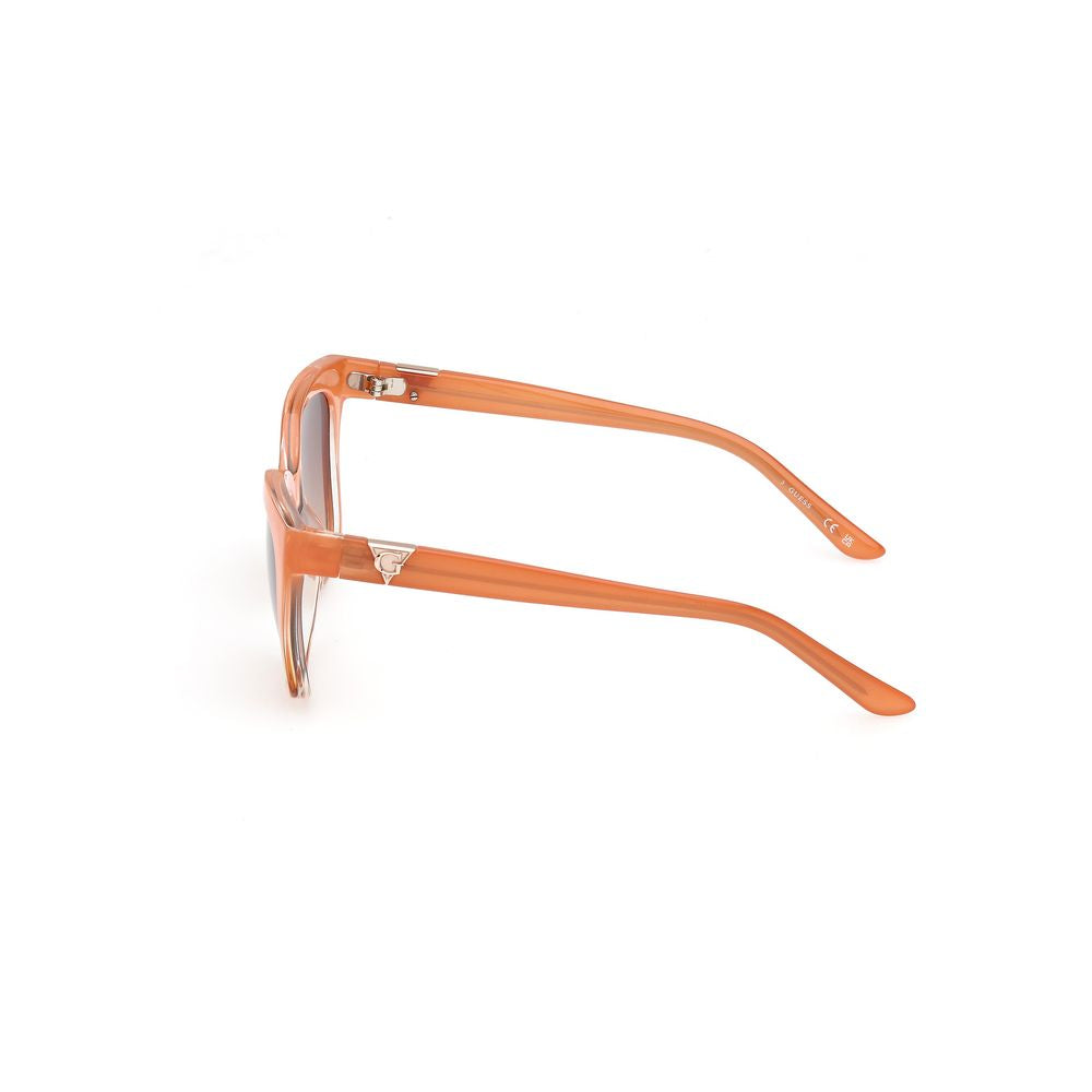 Gafas de sol de resina naranja Guess