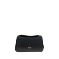 Bolso de hombro Prada de piel de becerro negra Bos Taurus