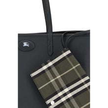 Burberry Black Calf Leather Bos Taurus Shoulder Bag
