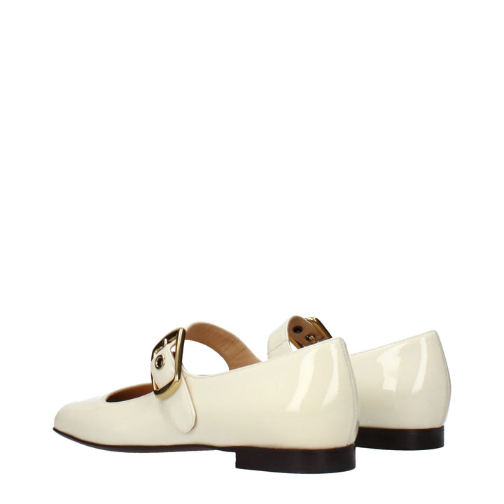 Chloé ballerinasko i beige skinn