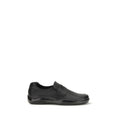 Mocasines Prada sin cordones de piel de becerro negra Bos Taurus